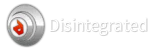 Disintegrated logo